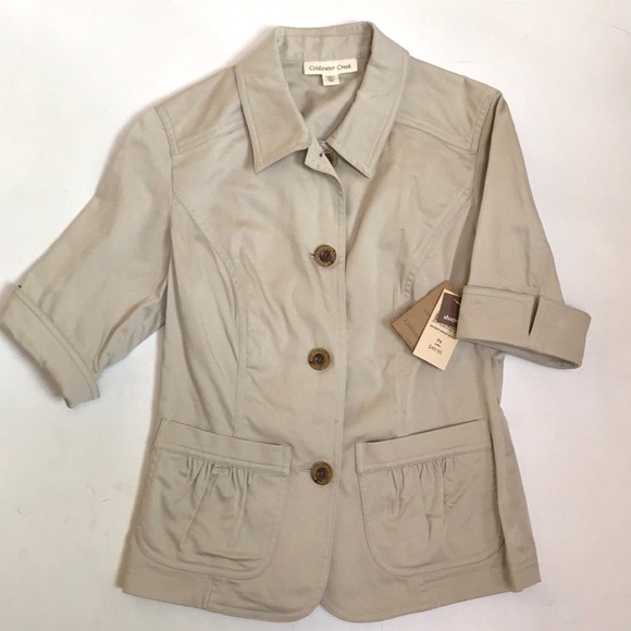 Coldwater Creek Jackets & Blazers - NWT ColdWater Creek Pocket Detail Jacket